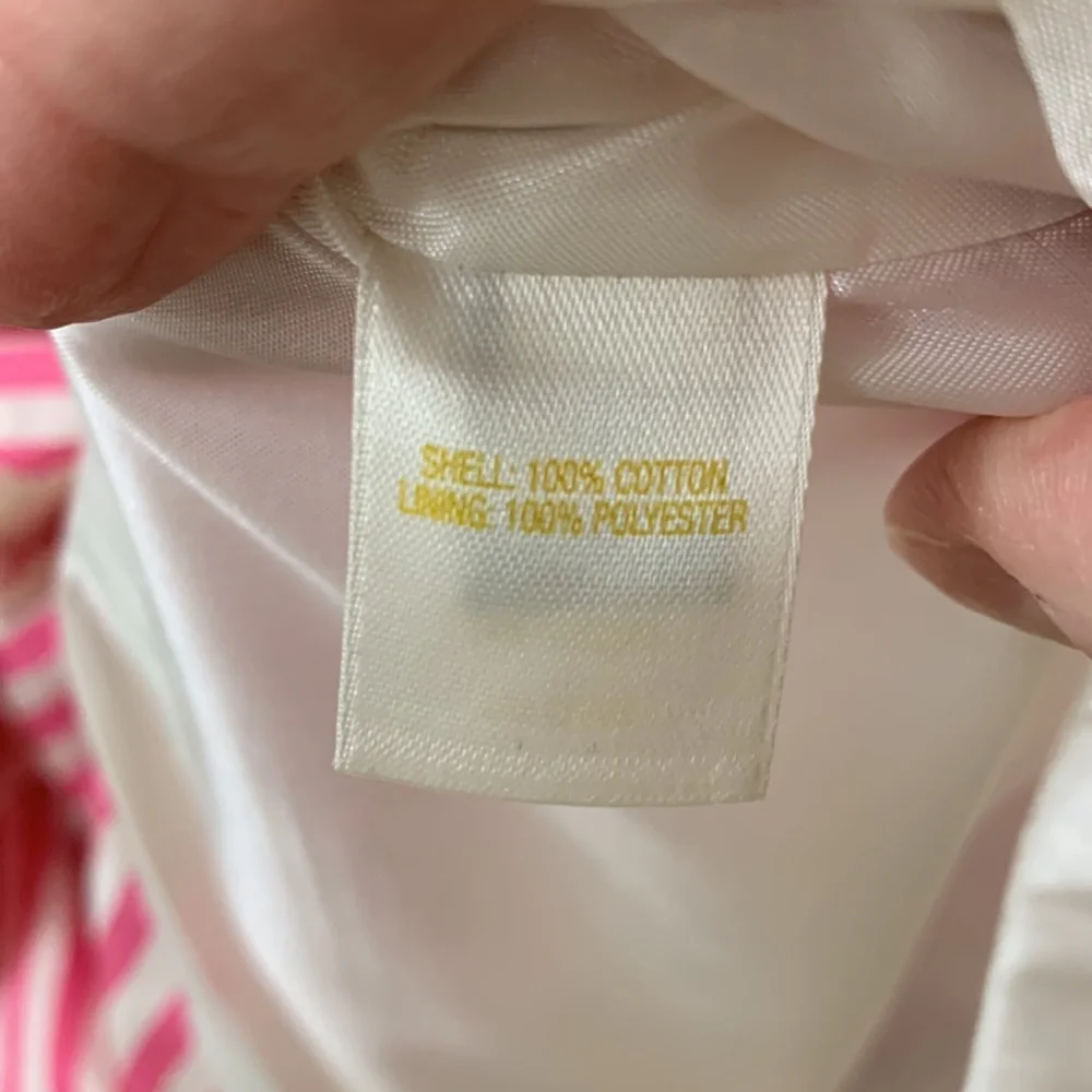 KATE SPADE Pink White Sleeveless Dress with Bow - Picture 9 of 16